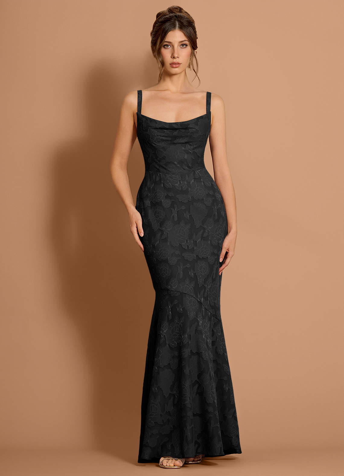 Aubrey Black Maxi Dress