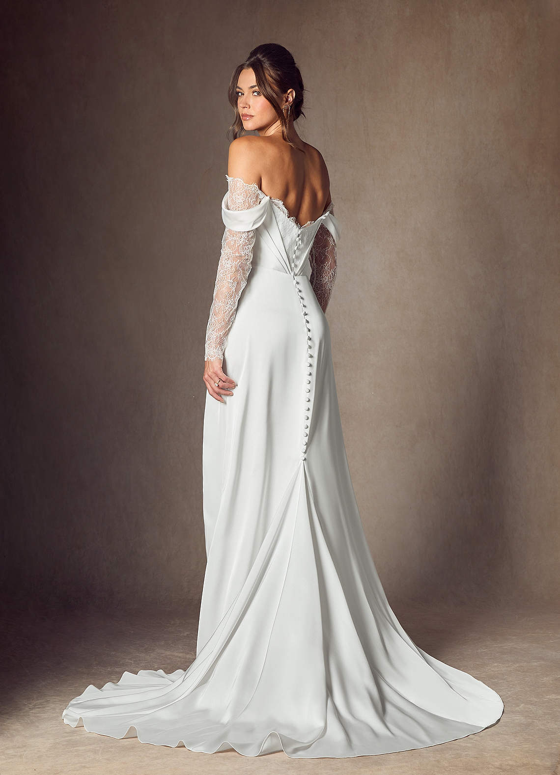 Diamond White A-Line Sweetheart Neckline Lace Dress