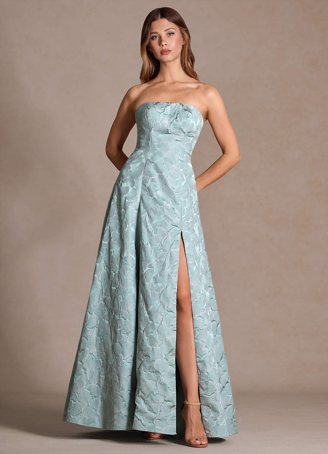 Kerensa French Blue Maxi Dress  Dress