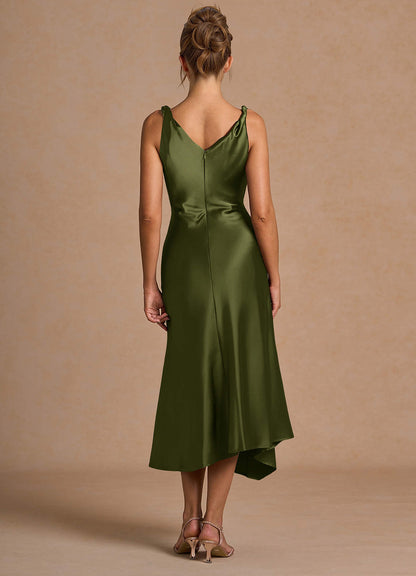 Adriana Olive Midi Dress  Dress