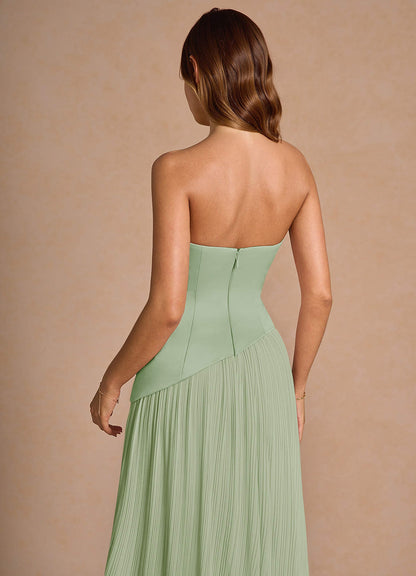 Tierney Dusty Sage Maxi Dress