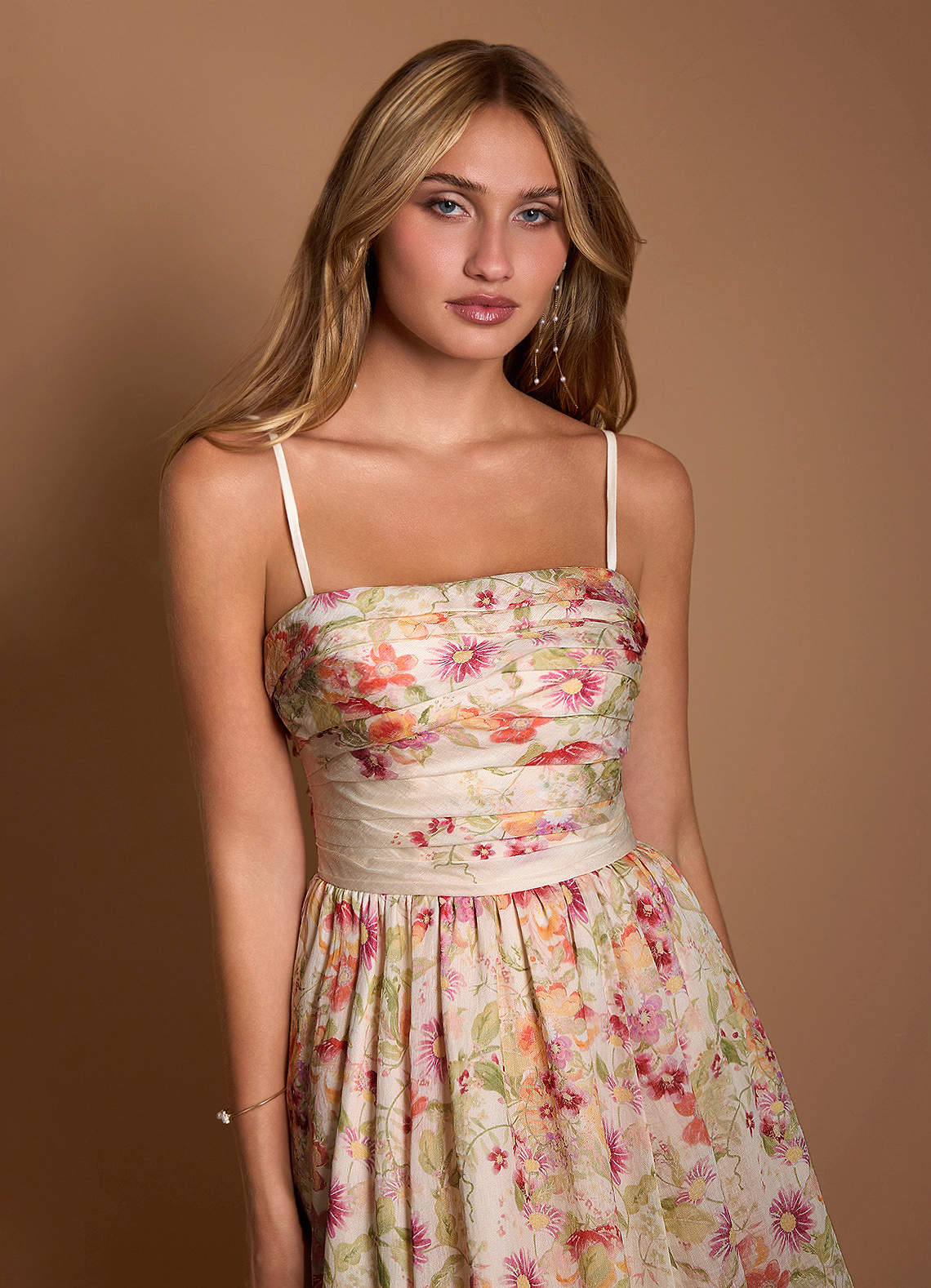 Kati Antique Floral Maxi Dress  Dress
