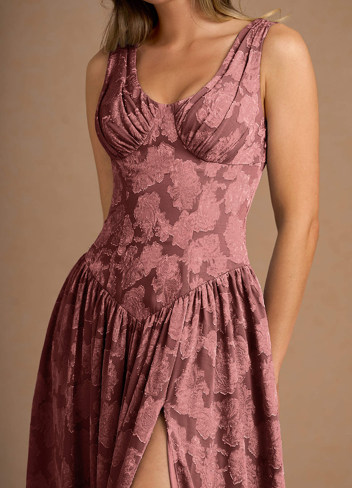 Lunara Vintage Rose Maxi Dress  Dress
