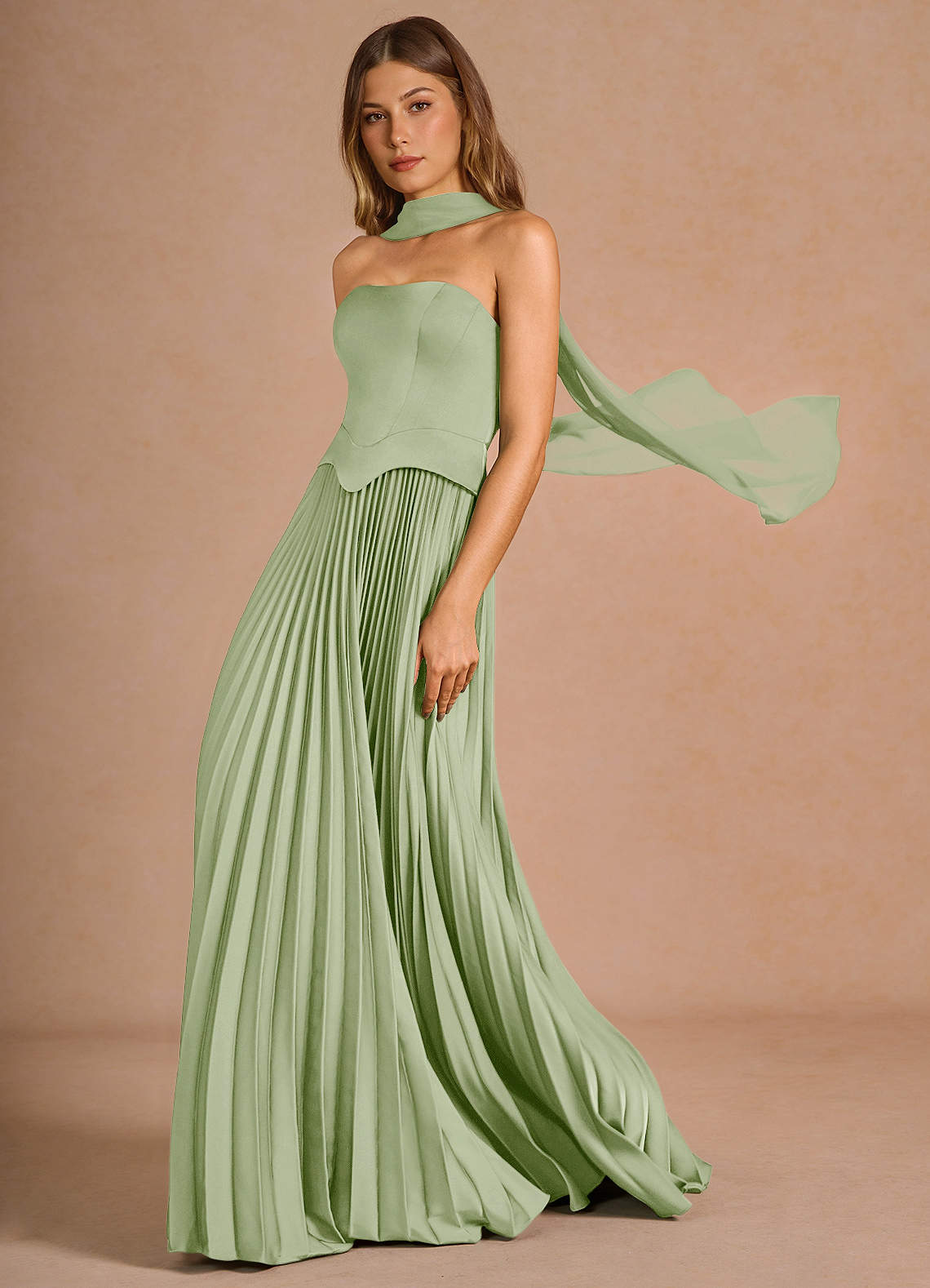 Rylan Dusty Sage Maxi Dress