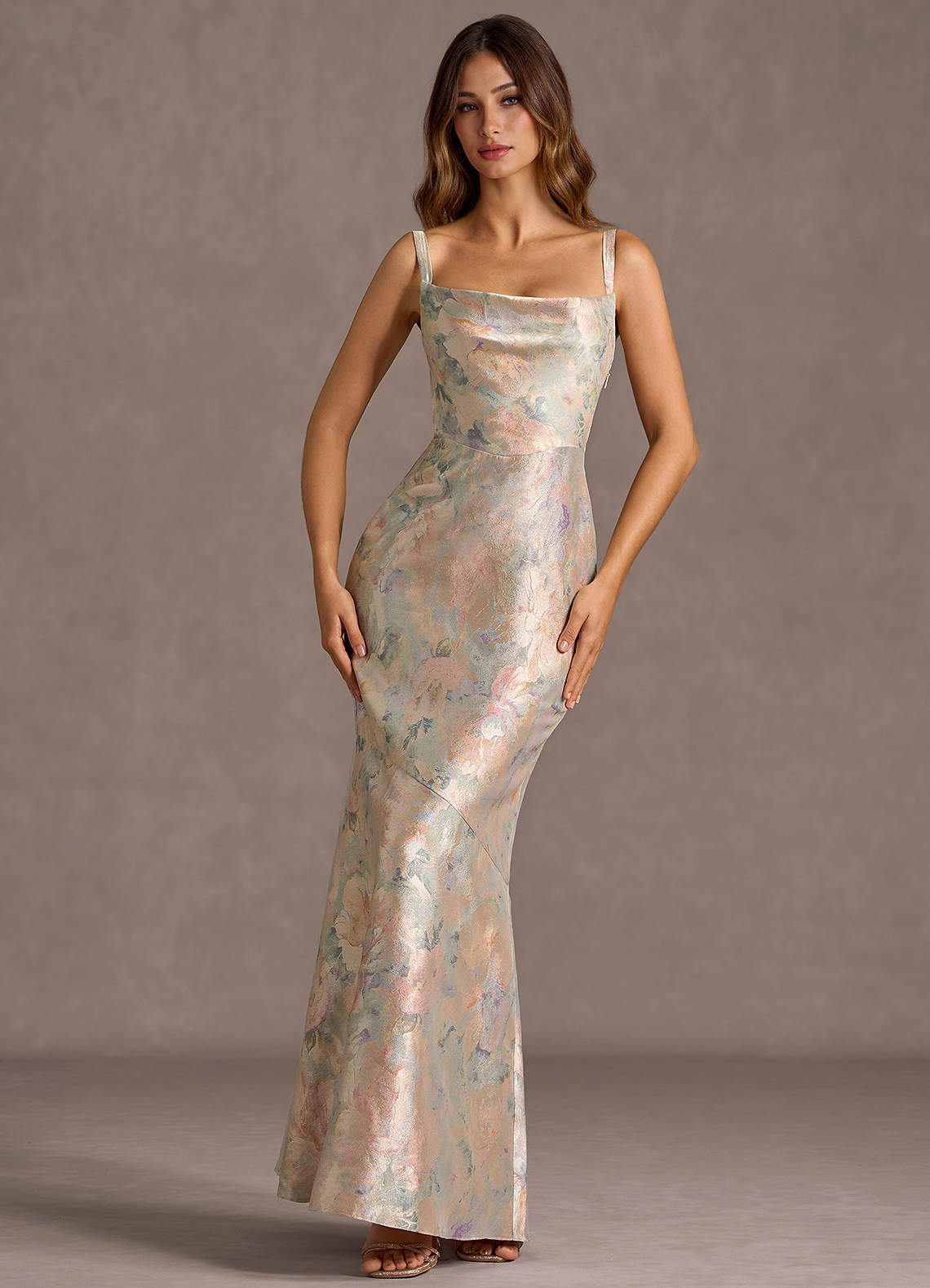 Calantha Vintage Orchid Maxi Dress