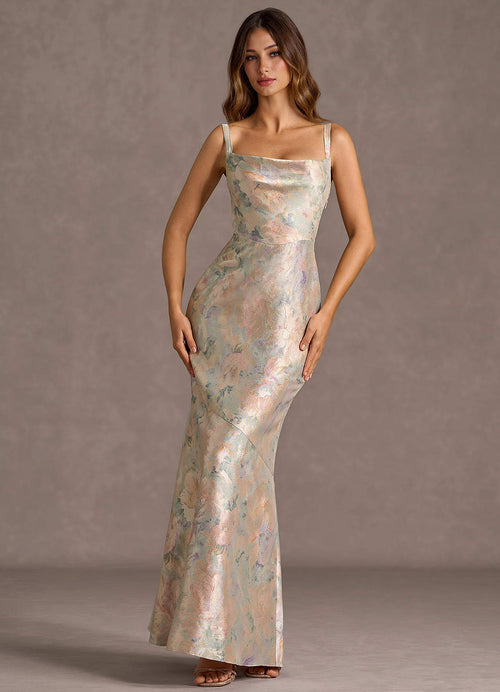 Calantha Vintage Orchid Maxi Dress
