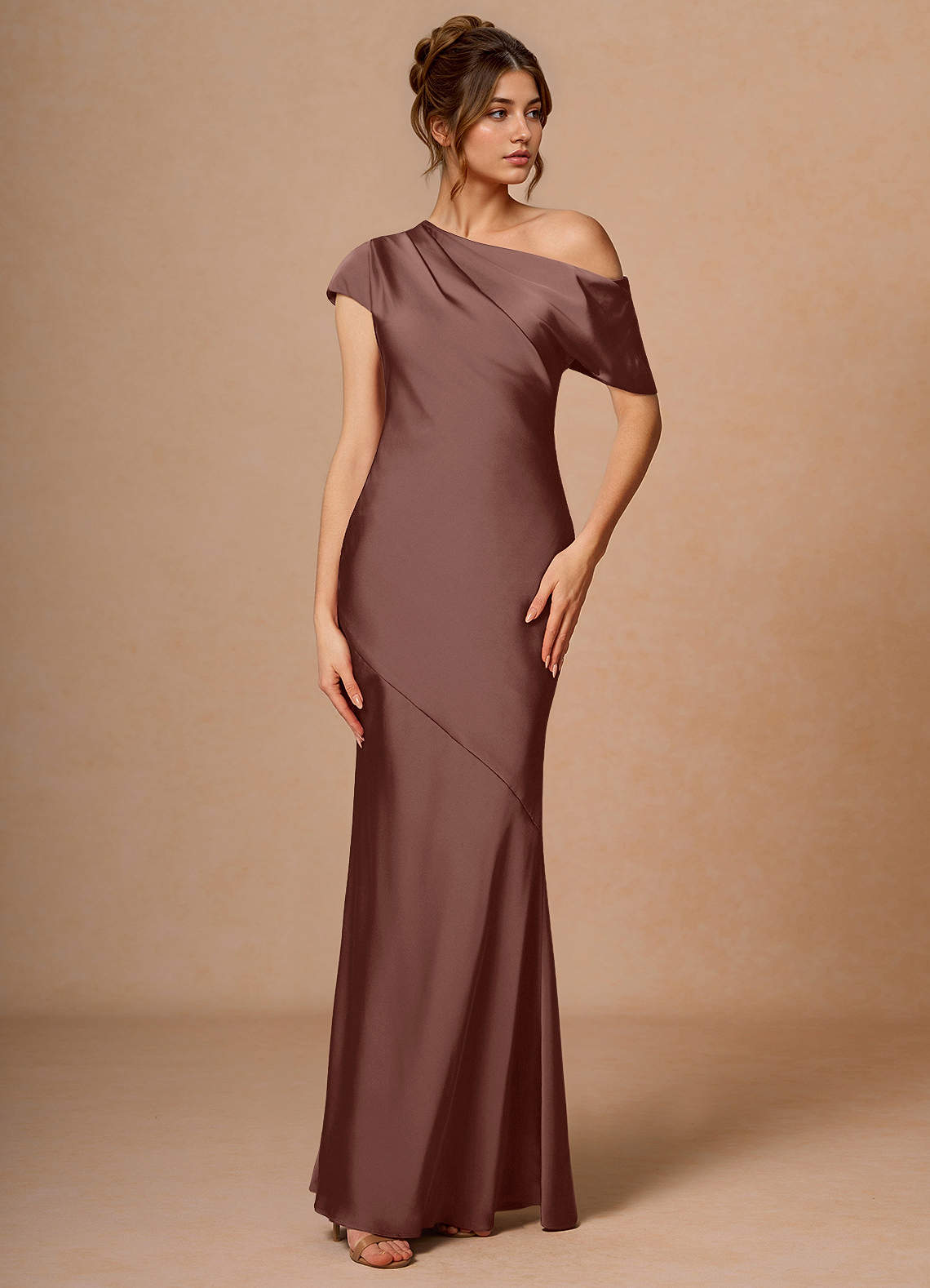 Emersyn Mocha Coco Maxi Dress