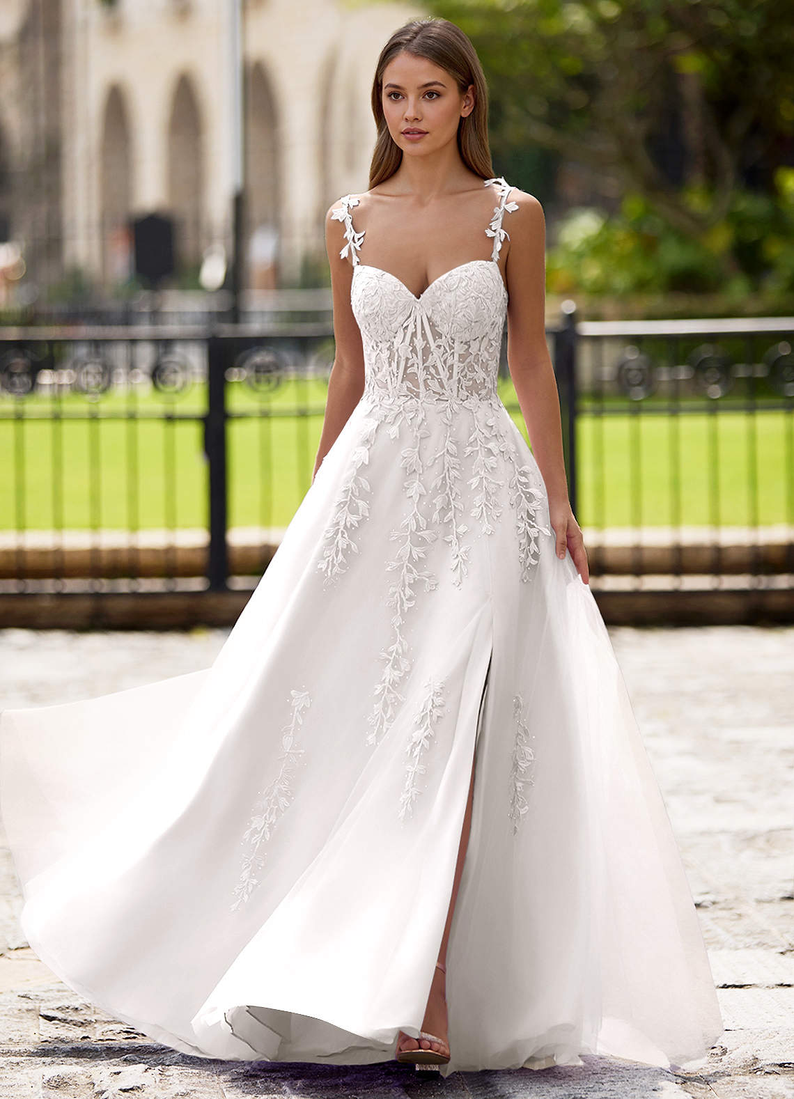 Dreamscape White A-Line Prom Dress  Dress