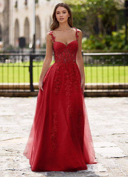 Dreamscape Red A-Line Prom Dress  Dress