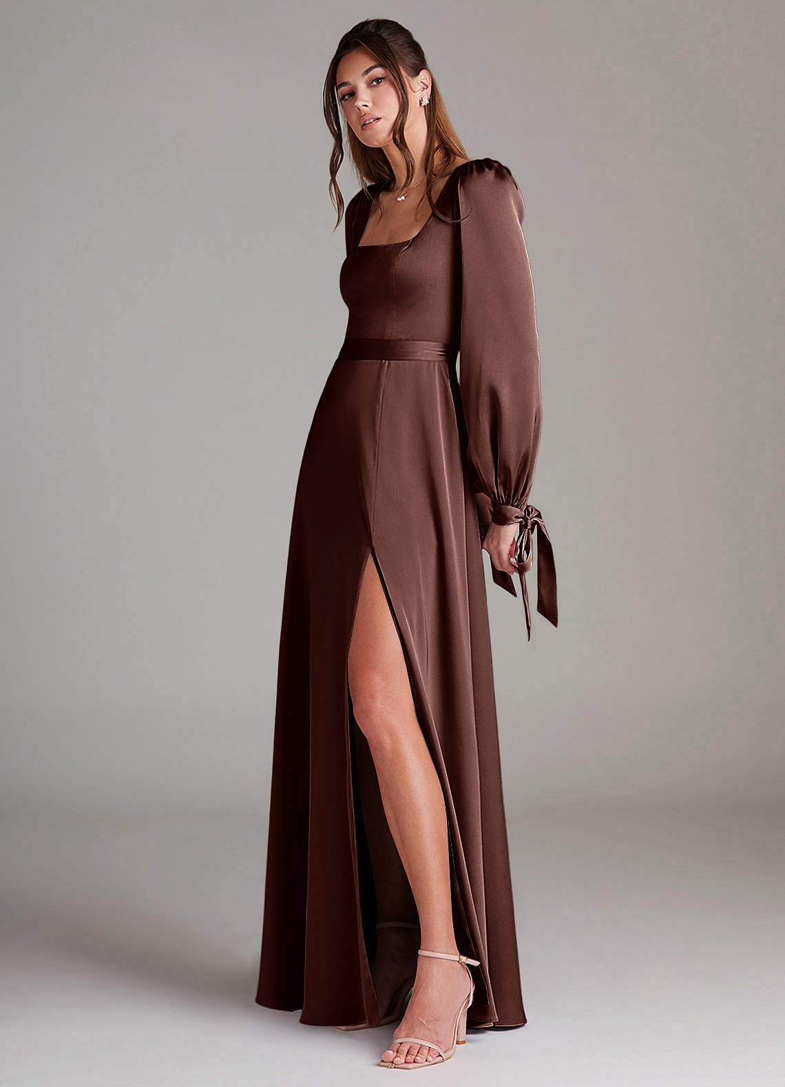 Leonia Mocha Coco Maxi Dress  Dress