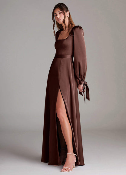 Leonia Mocha Coco Maxi Dress  Dress