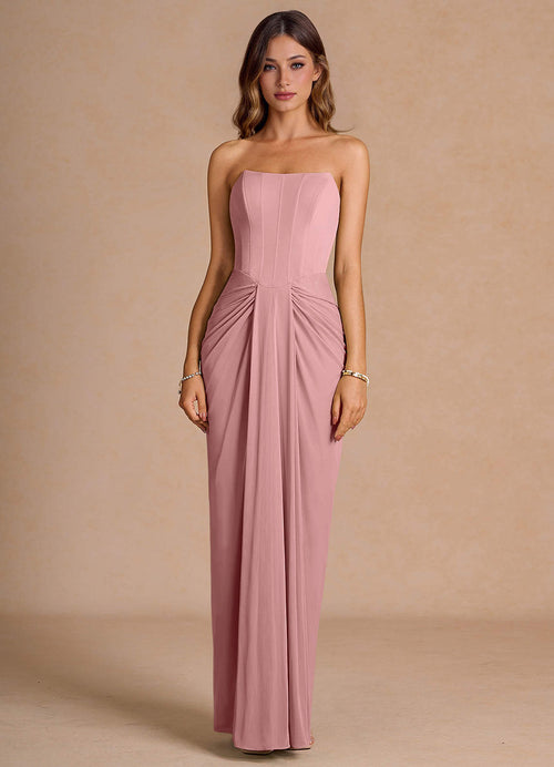 Anais Light Pink Maxi Dress