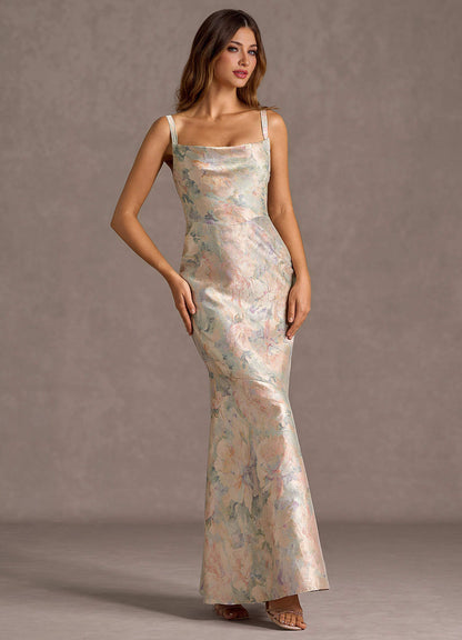 Calantha Vintage Orchid Maxi Dress