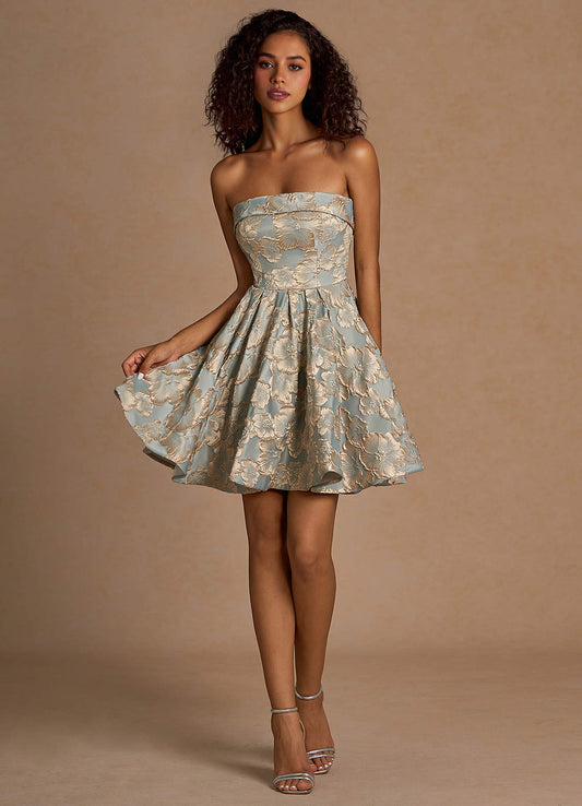 Una Blue Mini Dress  Dress