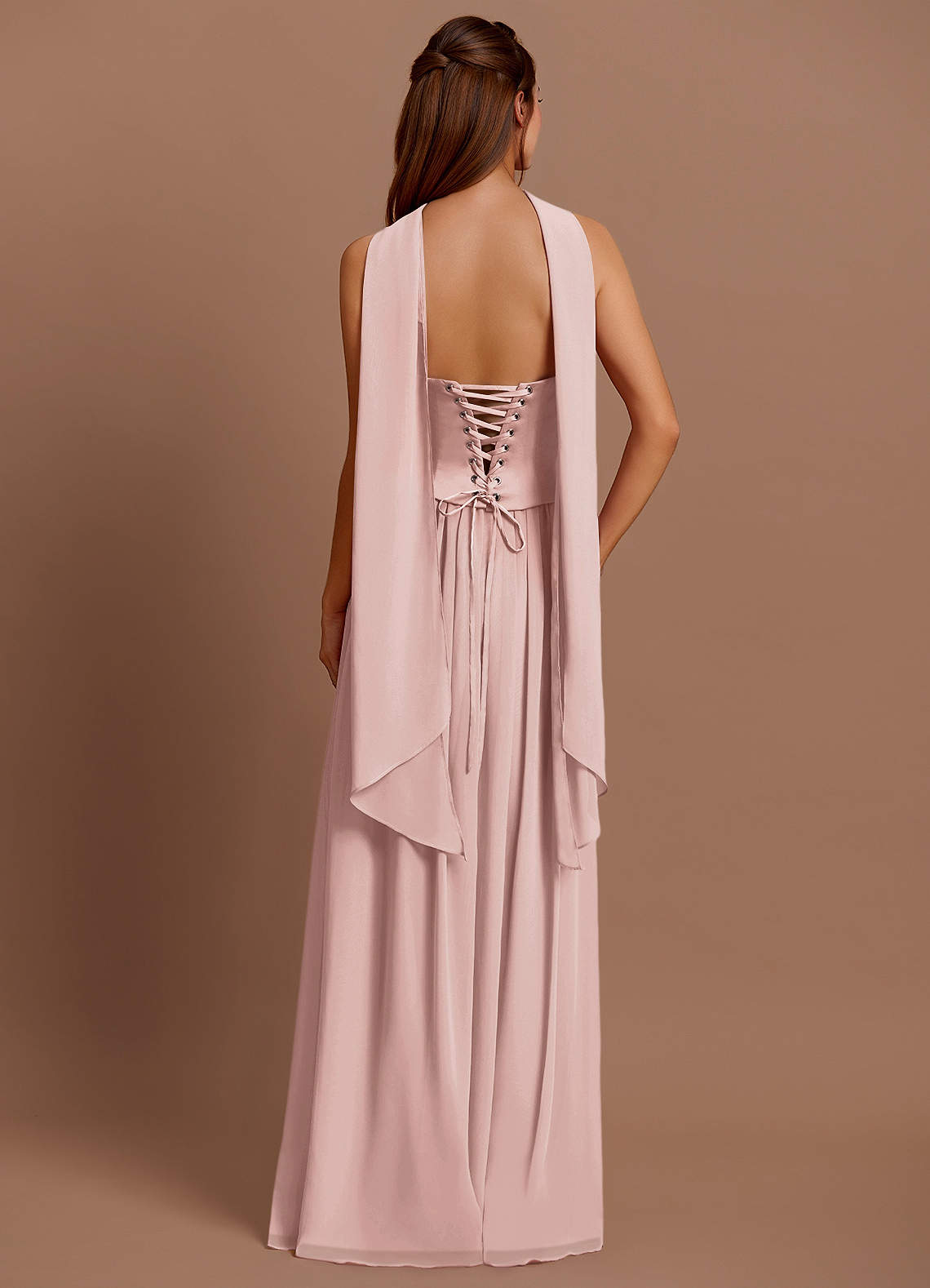 Cadence Powder Pink Maxi Dress
