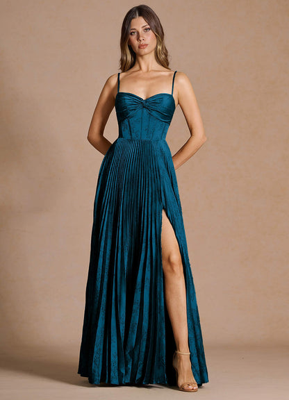 Vesper Navy Black Maxi Dress