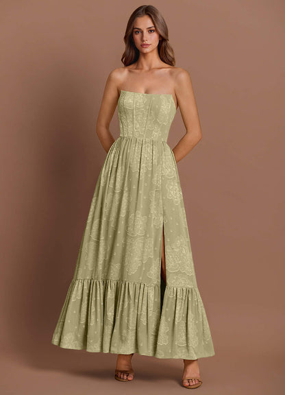 Lydia Celadon Maxi Dress  Dress