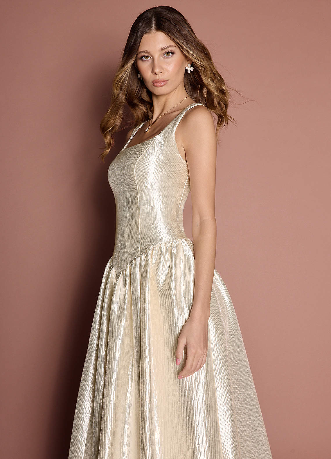 Kelly Cream Maxi Dress  Dress