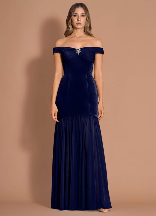 Wynira Navy Maxi Dress