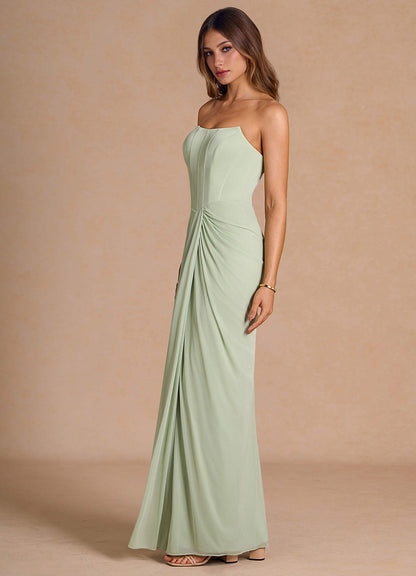 Anais Light Green Maxi Dress  Dress