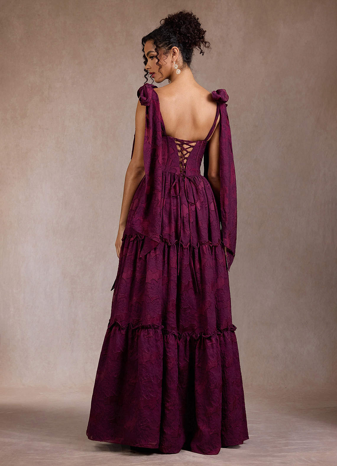 Vilma Plum Orchid Maxi Dress  Dress