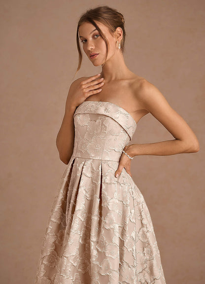 Desiree Vintage Blush Midi Dress
