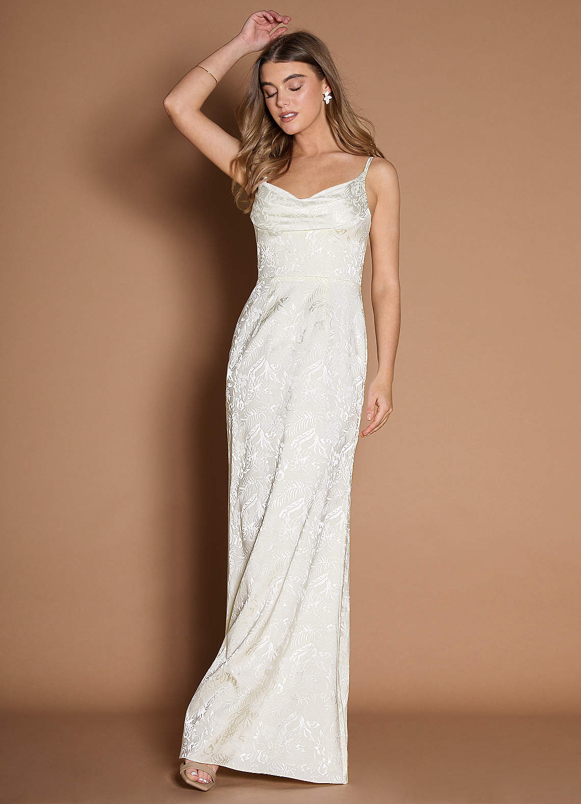 Avani Cream Maxi Dress  Dress