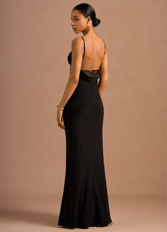 Dahlia Black Maxi Dress