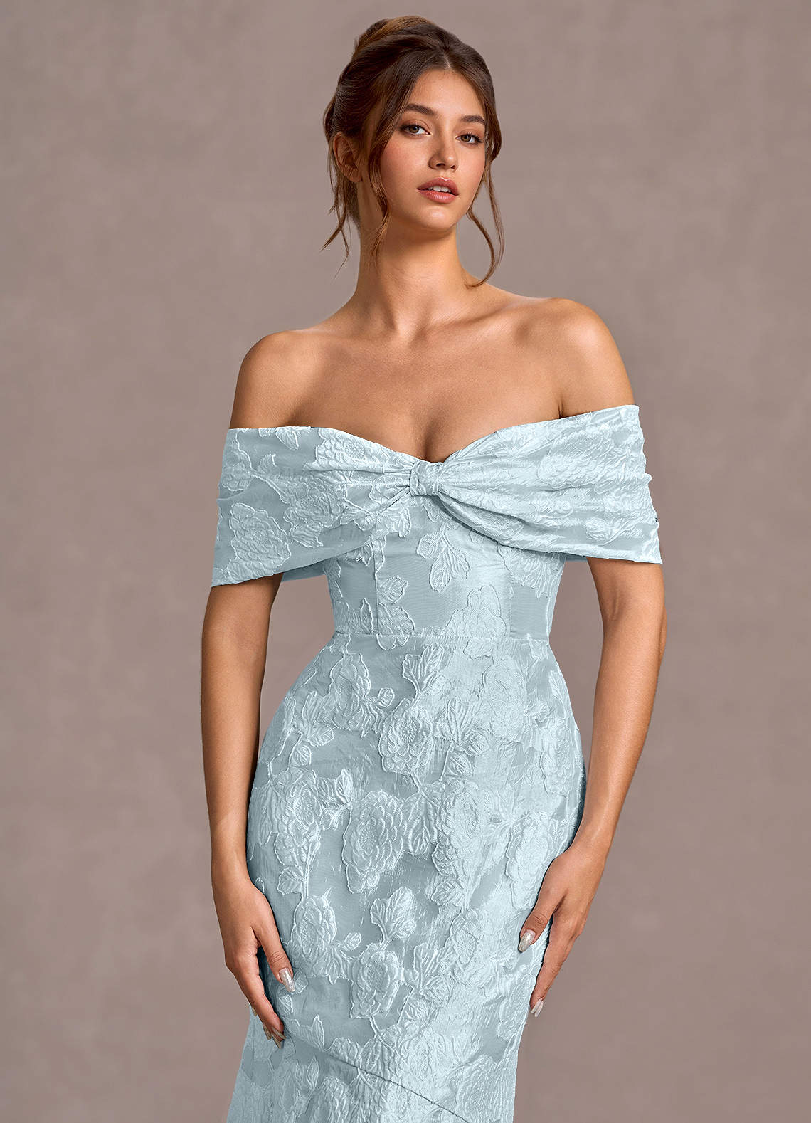 Valoria? Pale Blue Maxi Dress