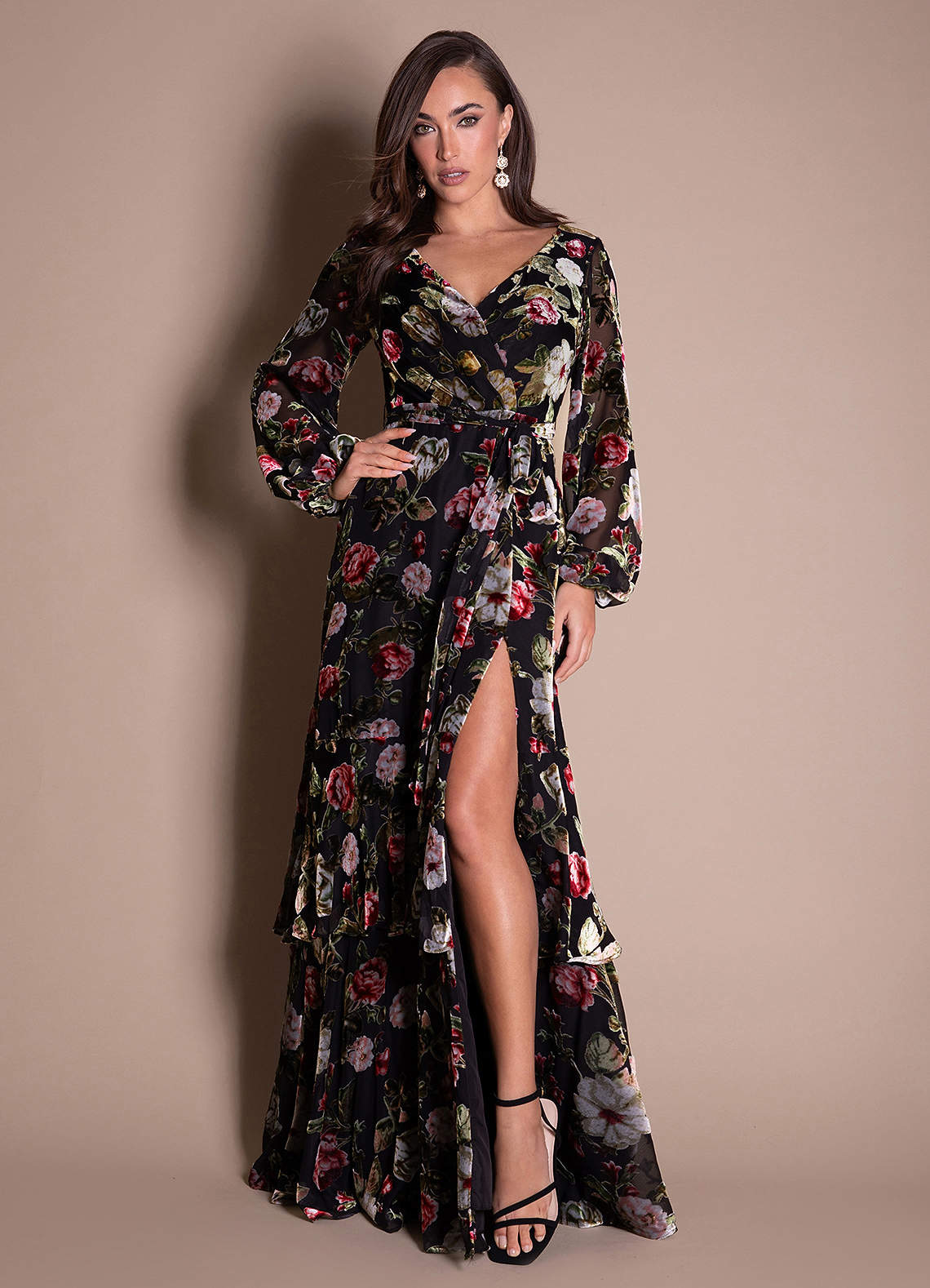 Teressa Twilight Bloom Maxi Dress