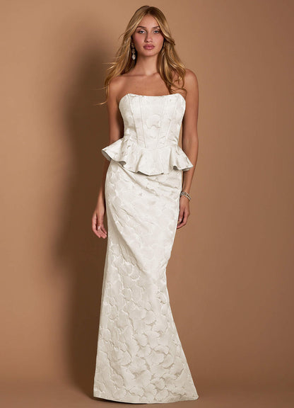 Rebecca French White Gown