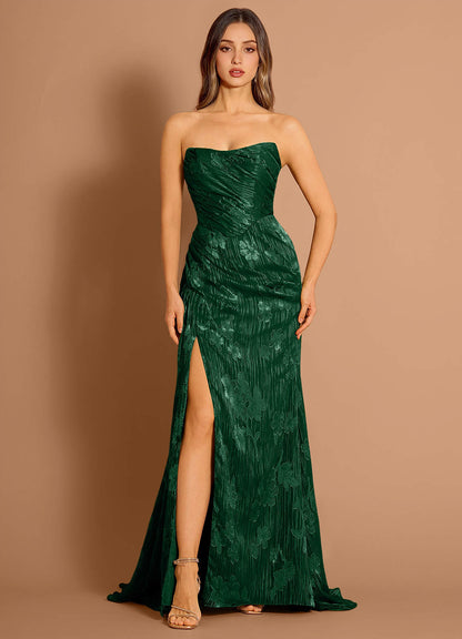 Maxine Hunter Green Maxi Dress