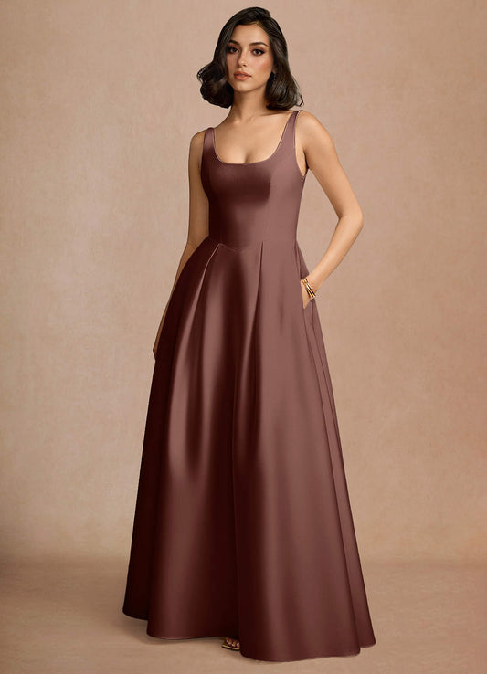 Olivia Mocha Coco Maxi Dress