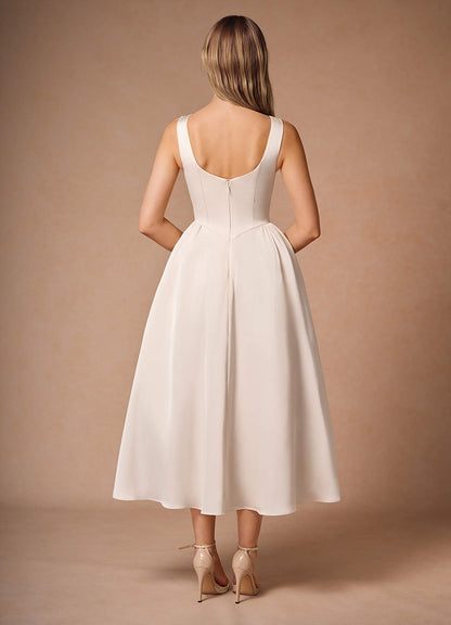 Casey Cream Midi Dress  Dress