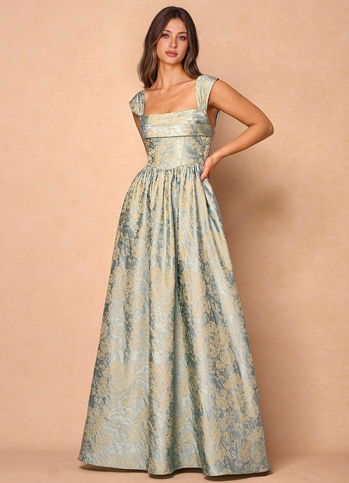 Runa Vintage Blue Maxi Dress  Dress