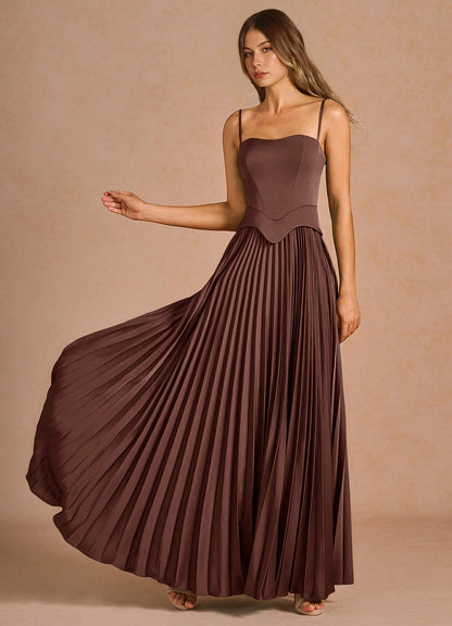 Rylan Mocha Coco Maxi Dress  Dress