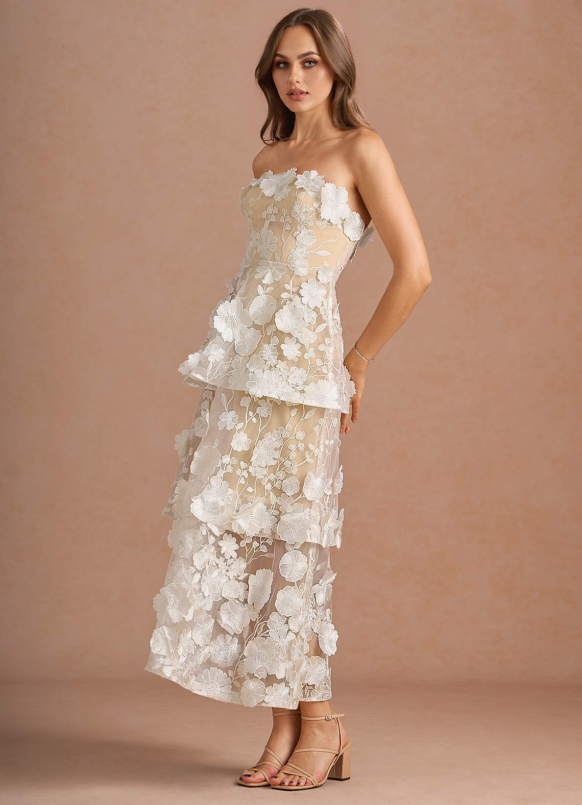 Patricia White Maxi Dress  Dress