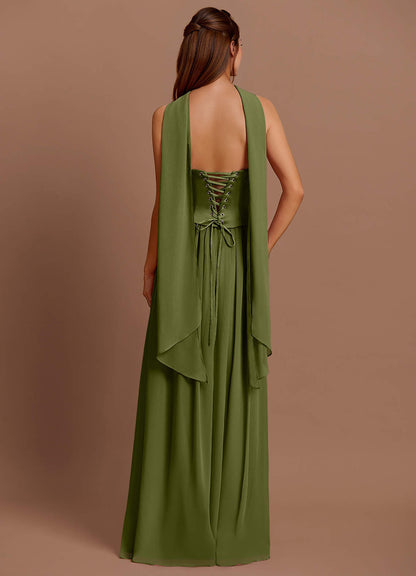 Cadence Olive Maxi Dress  Dress