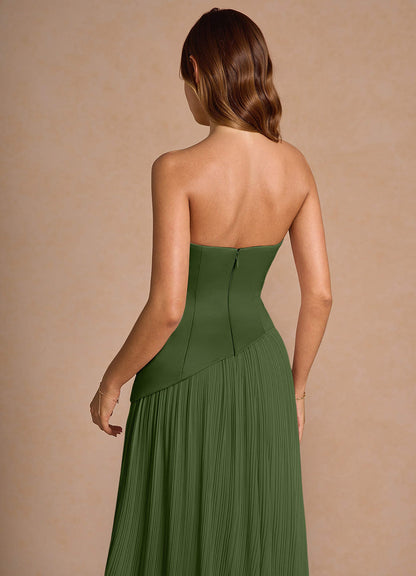 Tierney Olive Maxi Dress