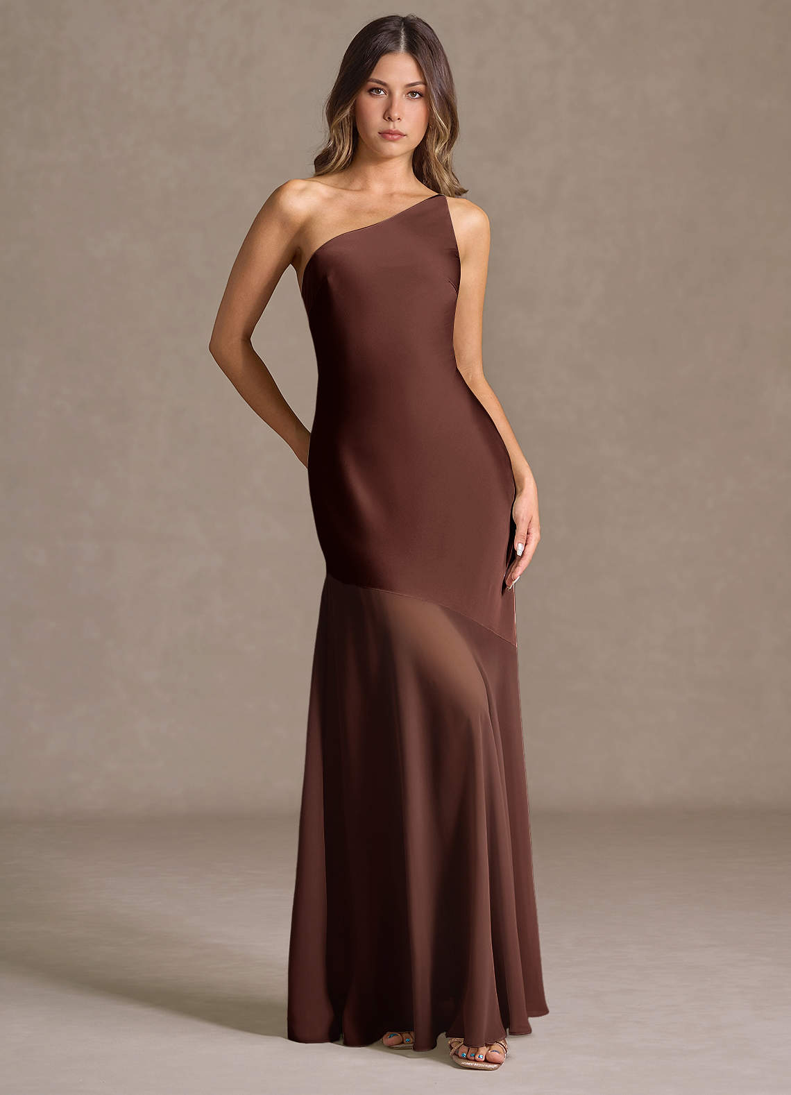 Fatima Mocha Coco Maxi Dress  Dress