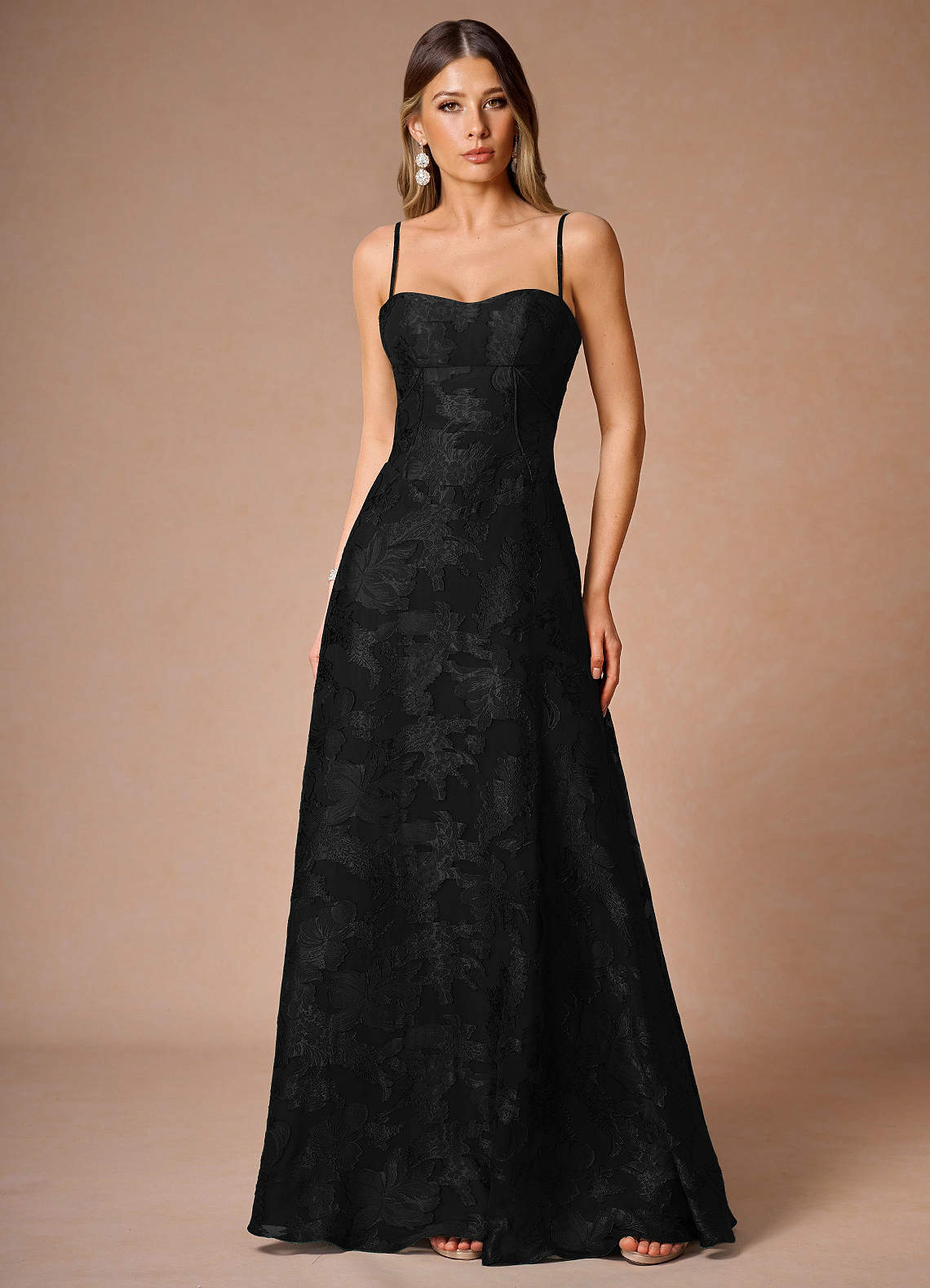 Thalyn Black Long Prom Dress