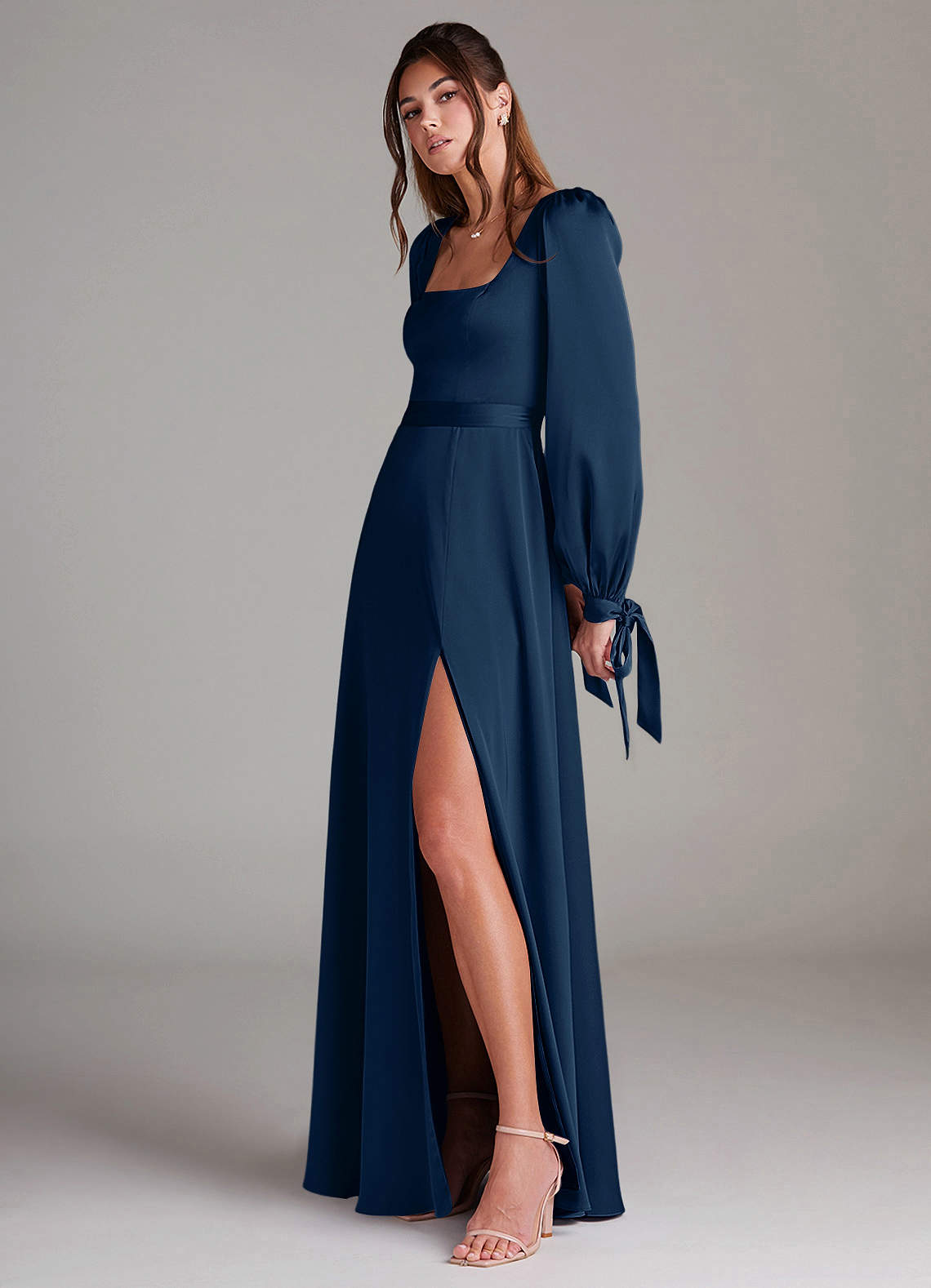 Leonia Navy Maxi Dress