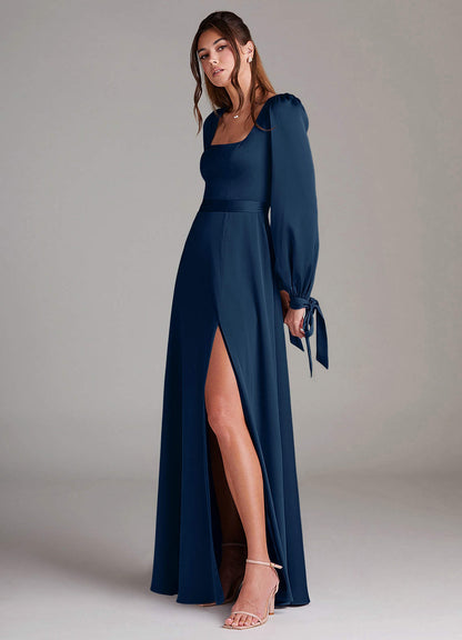 Leonia Navy Maxi Dress