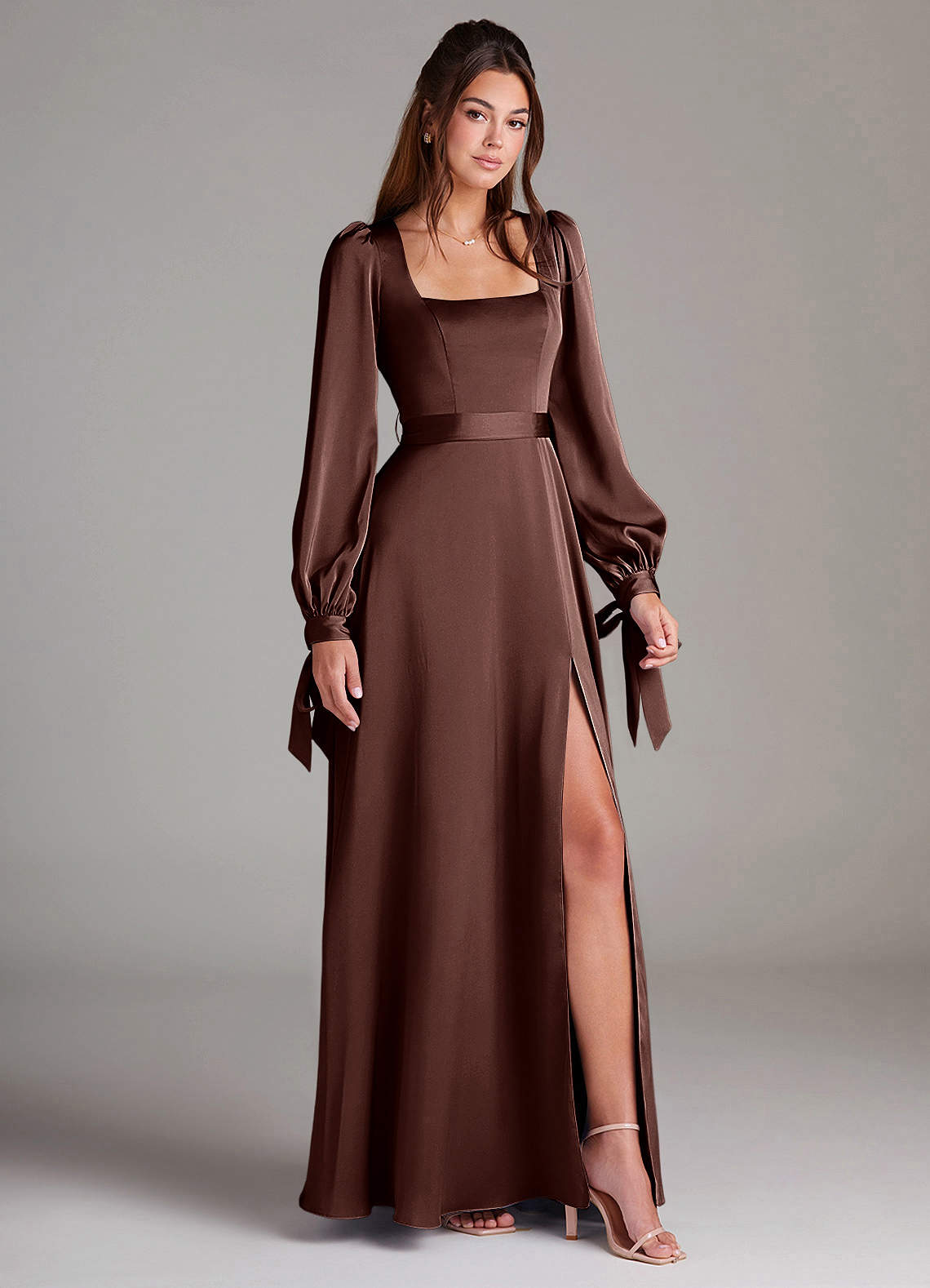 Leonia Mocha Coco Maxi Dress  Dress