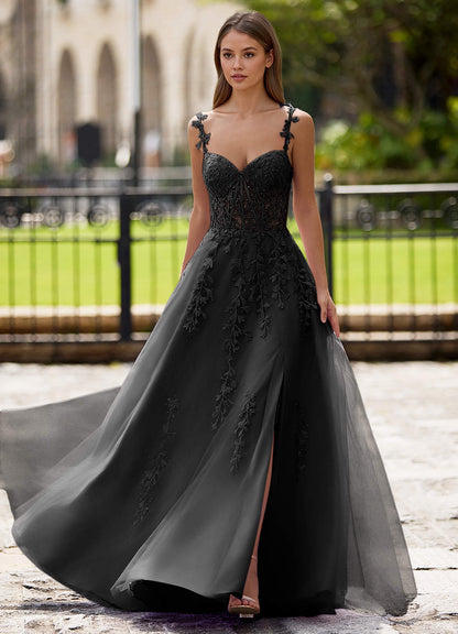 Dreamscape Black A-Line Prom Dress  Dress