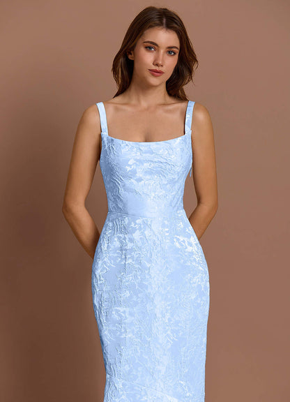 Jennifer Sky Blue Maxi Dress