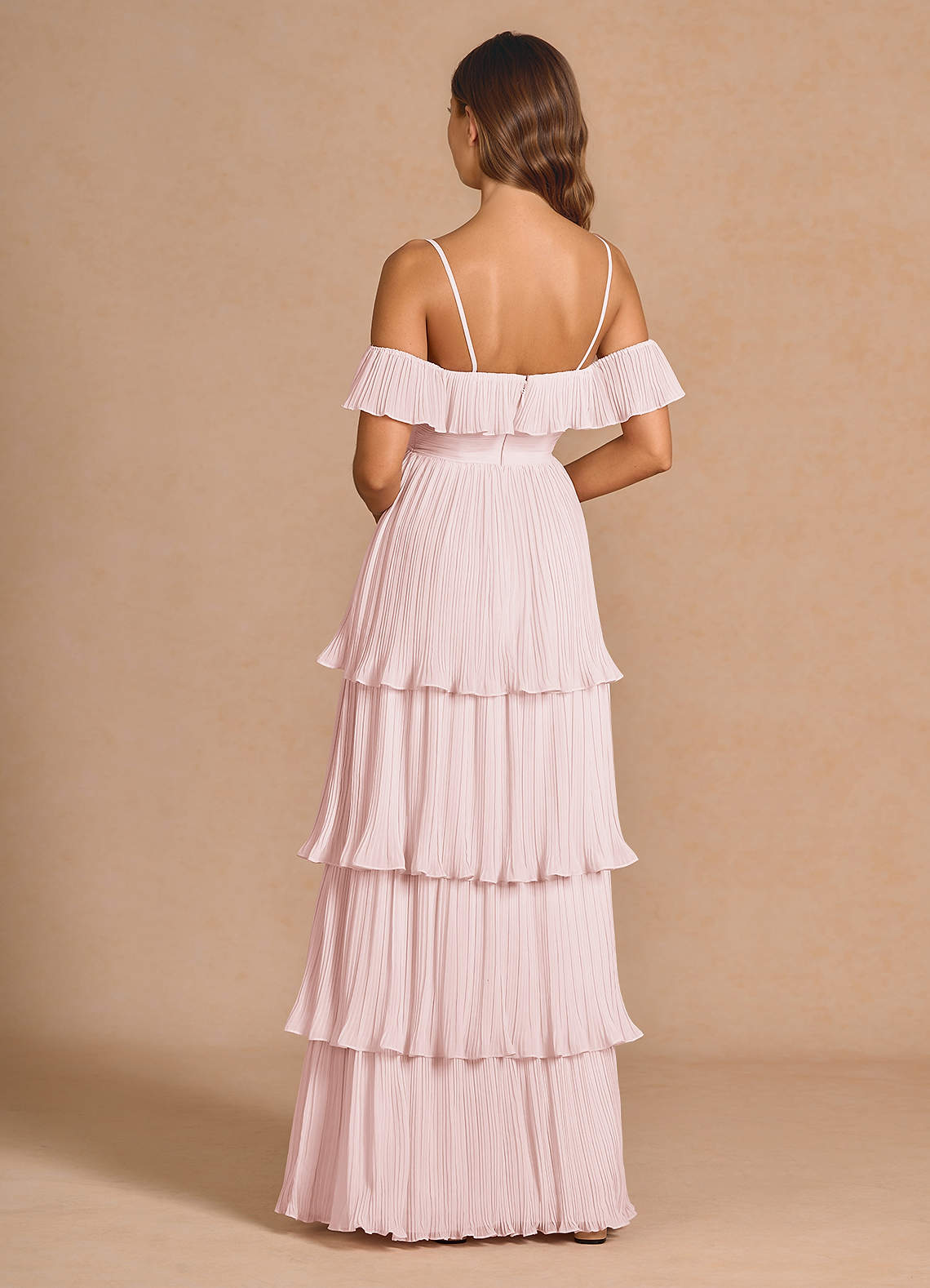 Ianthe Powder Pink Maxi Dress  Dress