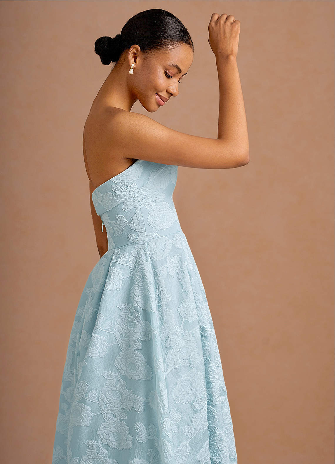 Clementine Pale Blue Maxi Dress