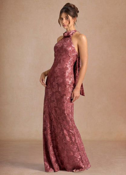 Dillon Vintage Rose Maxi Dress