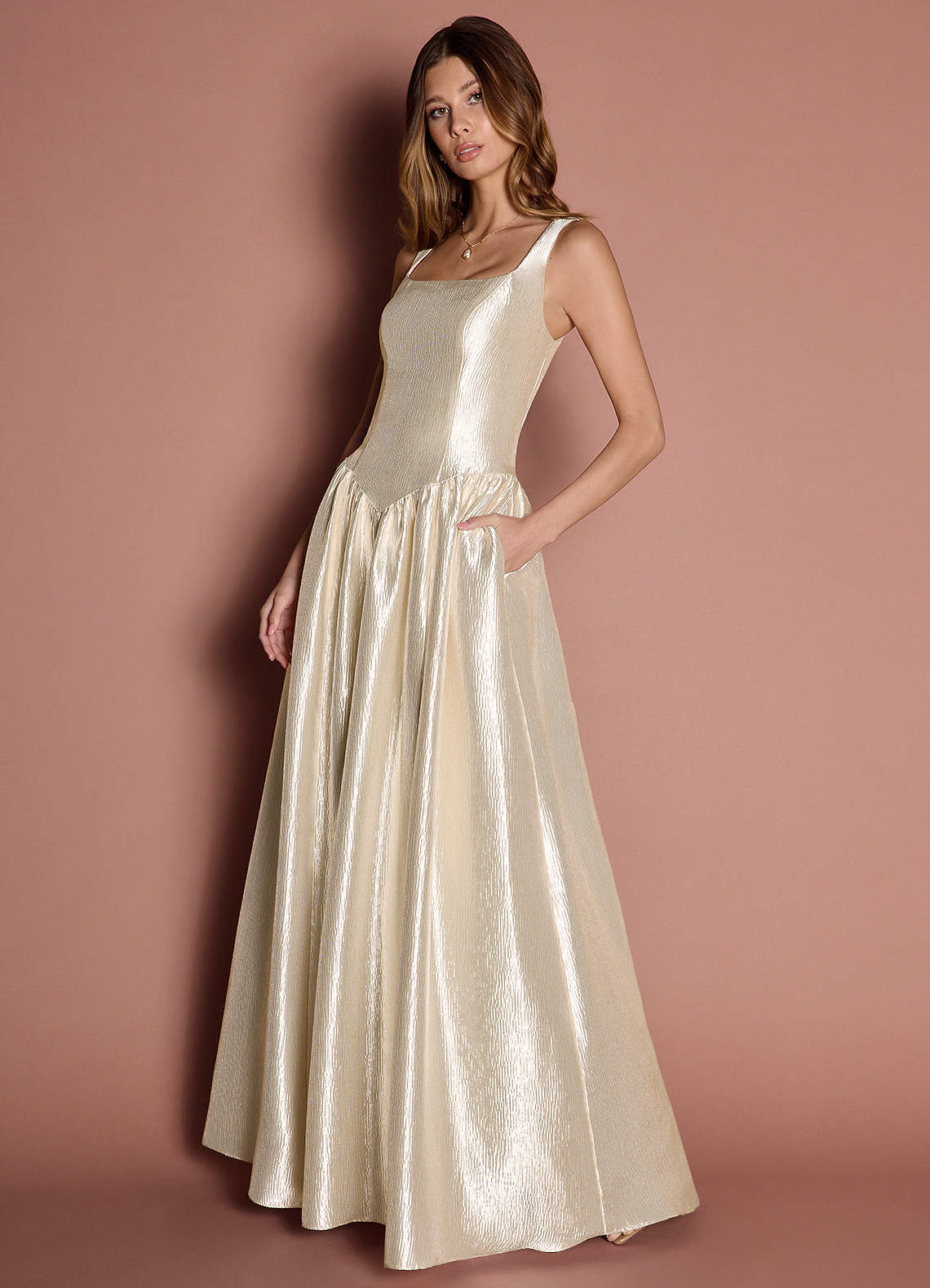 Kelly Cream Maxi Dress  Dress